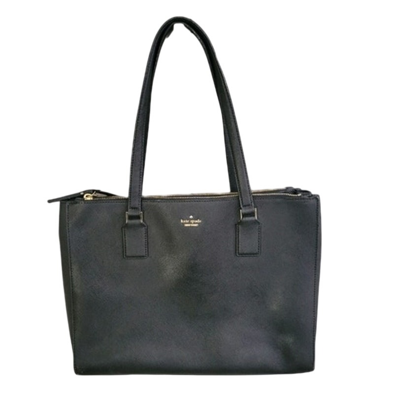 Kate Spade Cameron Street Satchel Purse Black Leather Tote Handbag For Women